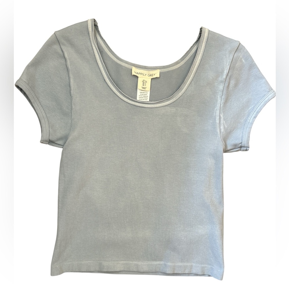 Happily Grey Women’s Short Sleeve Tee. Size L